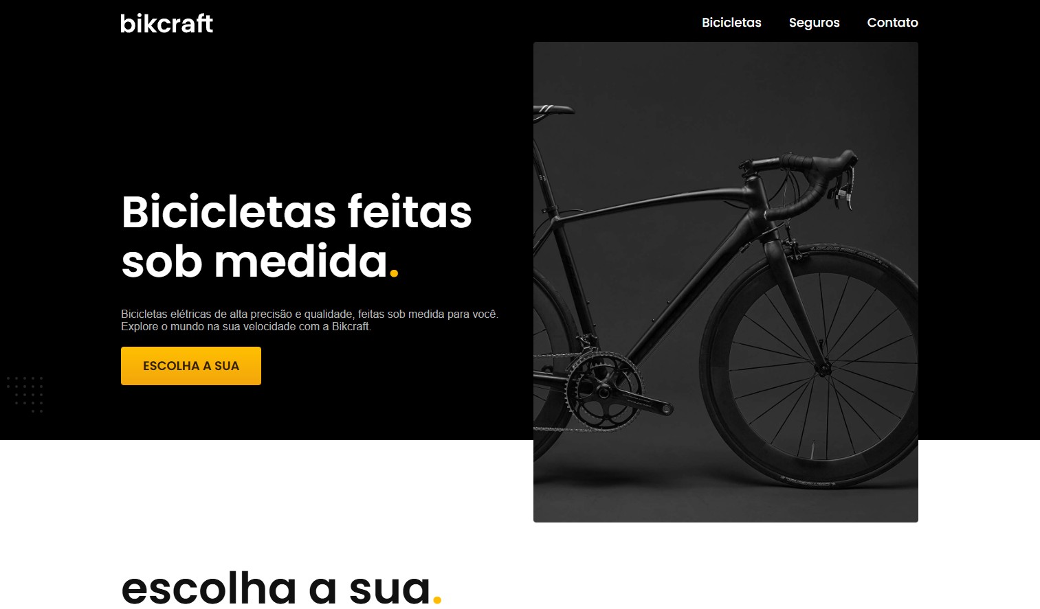 Print do Portfólio Pessoal